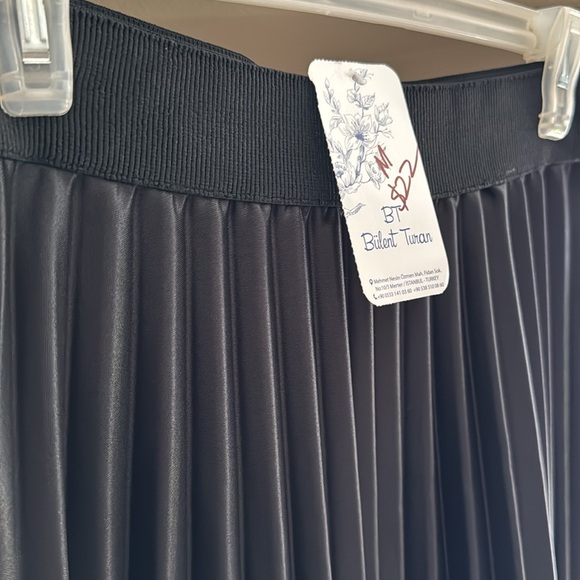 Black Pleaded Skirt - Picture 4 of 7